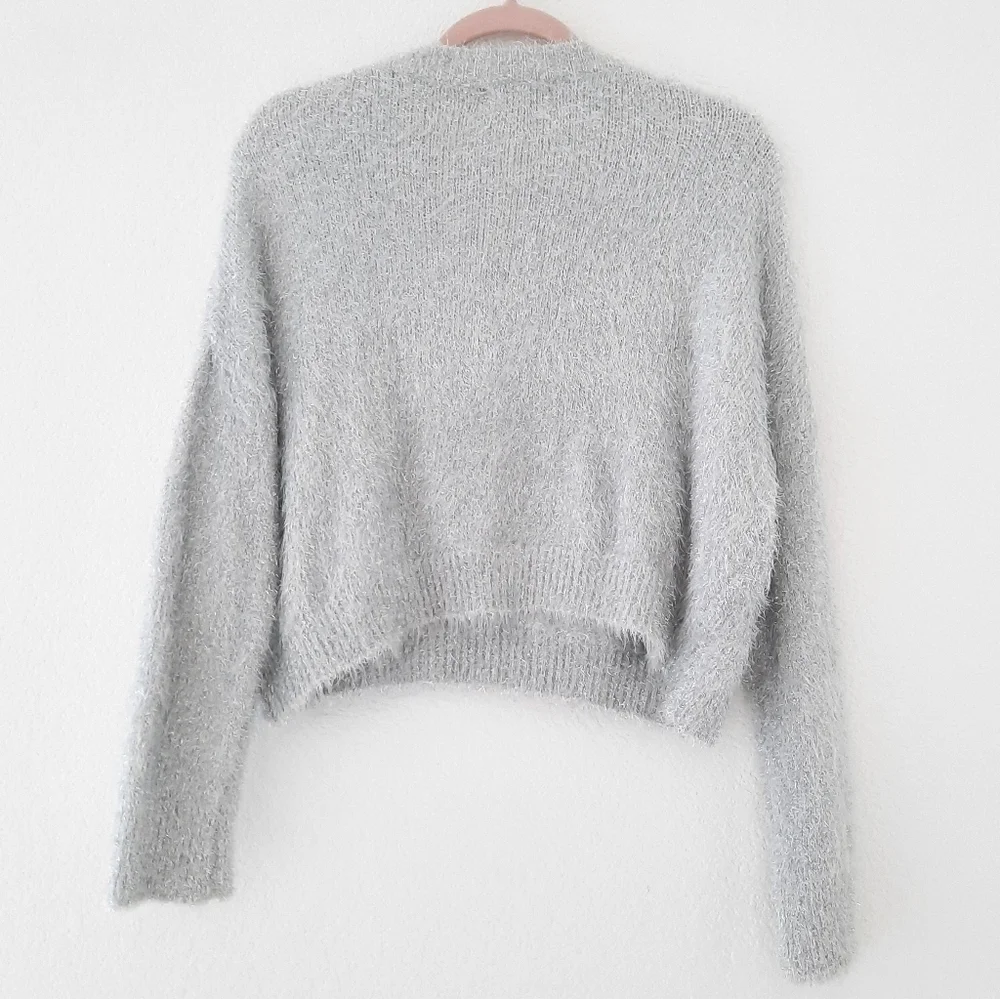 Urban Outfitters Elisabeth Sparkly Metallic Sweater S